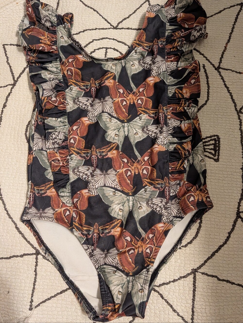 Girls Moth Swimsuit 4t